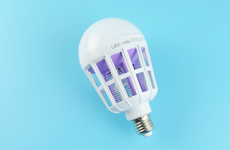Λάμπα LED & Ηλεκτρικό Εντομοκτόνο 2 σε 1 - Εξολοθρευτής - Εντομοπαγίδα Κουνουπιών Mosquito Killer 